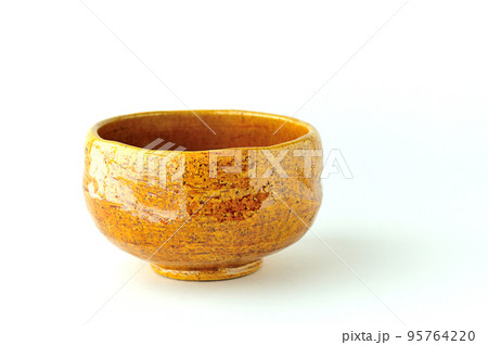 大樋焼き 飴釉の抹茶茶碗 大樋焼き 飴釉の抹茶茶碗 95764220