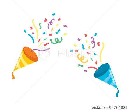 Party Icon. Confetti popper illustration Party Icon. Confetti popper illustration 95764821
