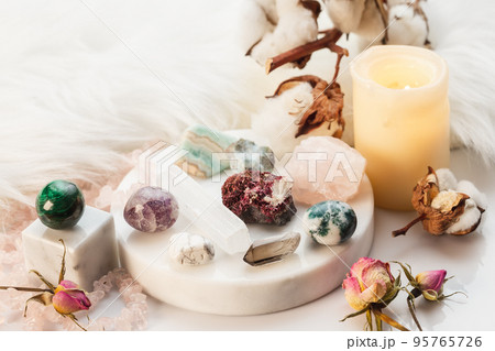 Healing Stones for Crystal Spiritual Wicca Ritual 95765726