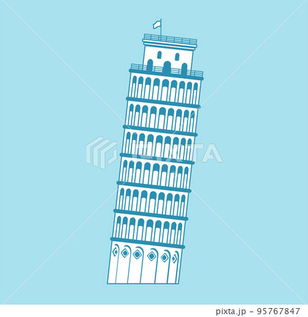 イタリア / ピサの斜塔 | 世界の有名な建築物（遺跡・建物・世界遺産・ランドマーク） 95767847