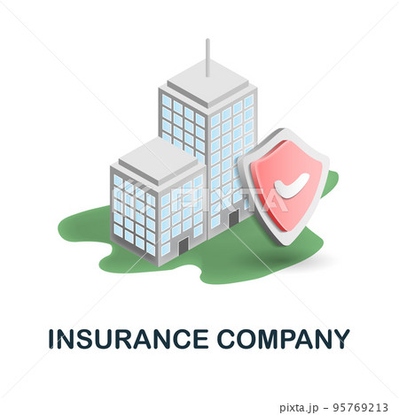 Insurance Company icon. 3d illustration from...のイラスト素材 [95769213] - PIXTA