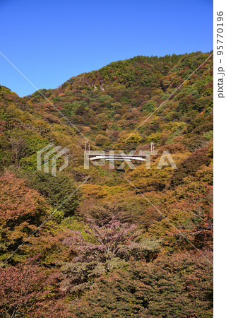 碓氷峠に残る碓氷第三橋梁めがね橋 95770196