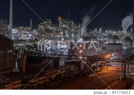 光芒の楼閣　周南工場地帯 95773022
