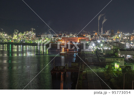 光芒の楼閣　周南工場地帯 95773054