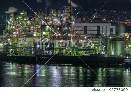 光芒の楼閣　周南工場地帯 95773069