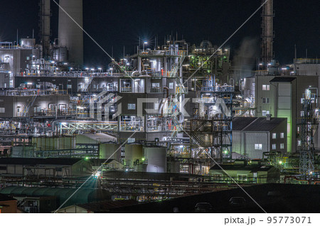 光芒の楼閣　周南工場地帯 95773071