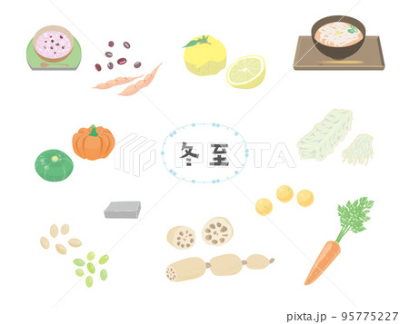 冬至の食べ物色々セット 95775227