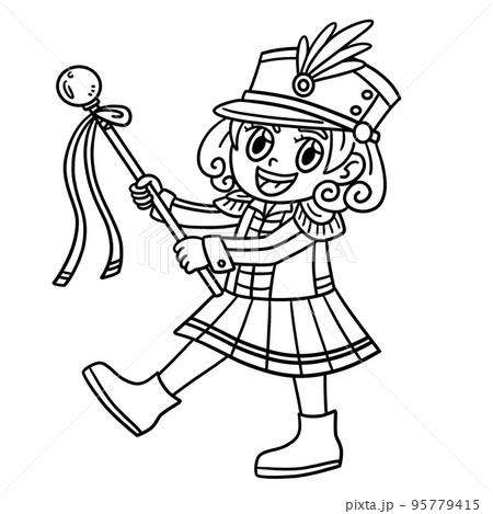 coloring pages for marching bands