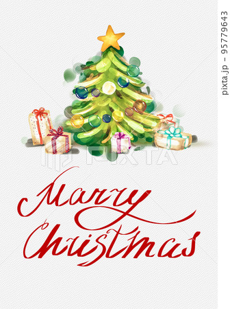 Christmas Tree and Gifts 95779643