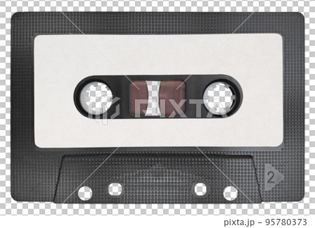 Cassette tape isolated on a transparent background 95780373