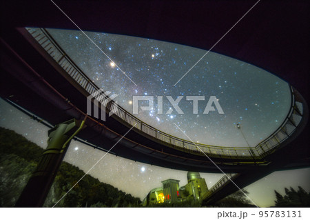 福島県田村市　星の村天文台の冬の星座 95783131