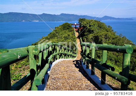 黒崎空中展望所 (眼前は八代海と雲仙天草国立公園) 黒崎空中展望所 (眼前は八代海と雲仙天草国立公園) 95783416