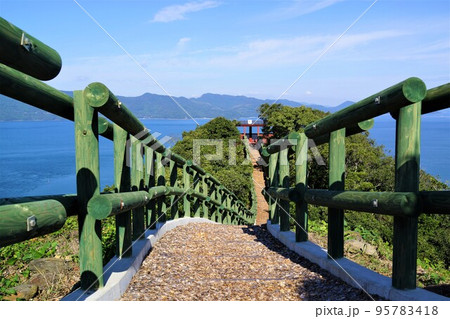 黒崎空中展望所　（眼前は八代海と雲仙天草国立公園） 95783418