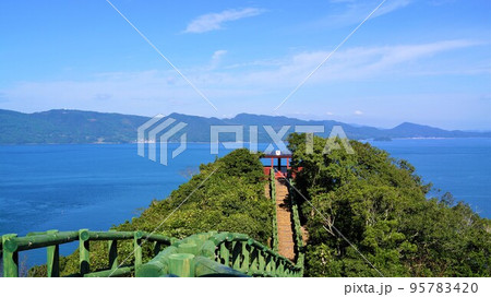 黒崎空中展望所　（眼前は八代海と雲仙天草国立公園） 95783420