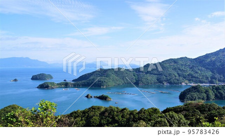 黒崎空中展望所　（眼前は八代海と雲仙天草国立公園） 95783426