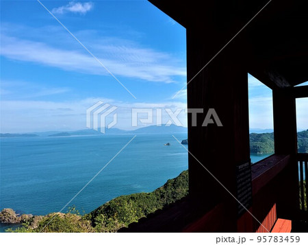 黒崎空中展望所　（眼前は八代海と雲仙天草国立公園） 95783459