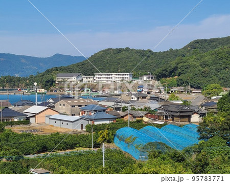 片側（かたそば）港付近の風景 95783771