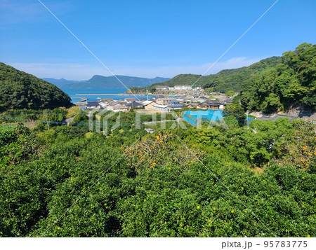 片側（かたそば）港付近の風景 95783775