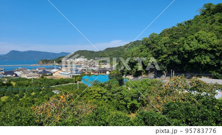 片側（かたそば）港付近の風景 95783776