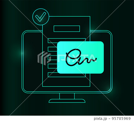 Digital Signature Signing 95785969