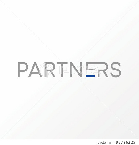 Simple and unique letter or word partners in creative image graphic icon logo design abstract concept vector stock. Can be used as symbol related to typography or monogram 95786225