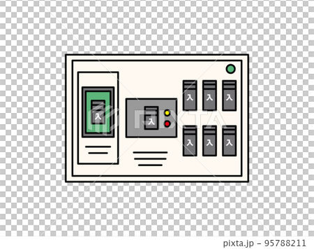 安培斷路器的插圖 95788211