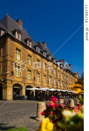 Typical architecture of city of Charleville Meziere on Place Ducale Typical architecture of city of Charleville Meziere on Place Ducale 95788777