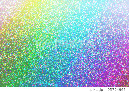 背景素材_ホログラム_虹色 95794963