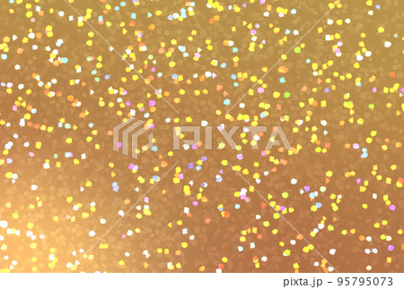 背景素材_ホログラム_金 背景素材_ホログラム_金 95795073