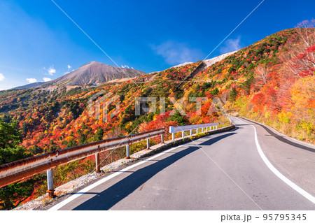 《福島県》天狗の庭・磐梯吾妻スカイライン《紅葉最盛期》 95795345