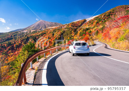 《福島県》天狗の庭・磐梯吾妻スカイライン《紅葉最盛期》 《福島県》天狗の庭・磐梯吾妻スカイライン《紅葉最盛期》 95795357