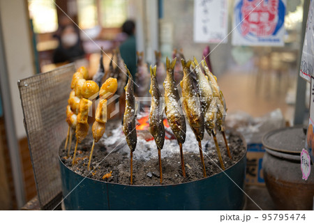 鮎の塩焼き 95795474