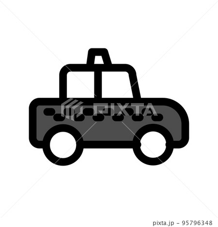 Illustration Vector Graphic of Taxi icon 95796348