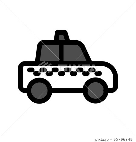 Illustration Vector Graphic of Taxi icon 95796349