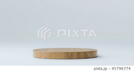 Natural wood podium on white grey background with shadow. Showcase for cosmetic products, goods, shoes, bags, watches. Wooden podium block with shadows, abstract mockup for product placement Natural wood podium on white grey background with shadow. Showcase for cosmetic products, goods, shoes, bags, watches. Wooden podium block with shadows, abstract mockup for product placement 95796774
