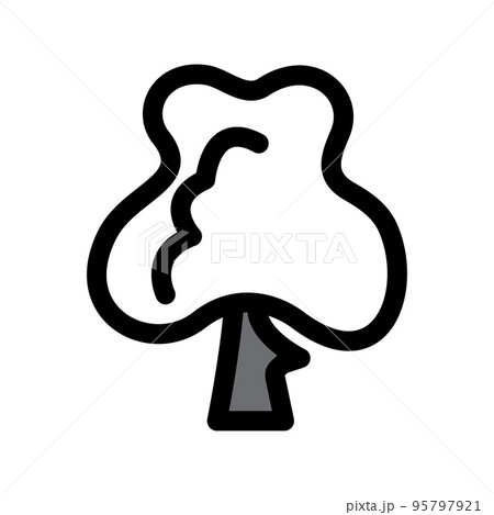 Illustration Vector Graphic of Tree icon Illustration Vector Graphic of Tree icon 95797921