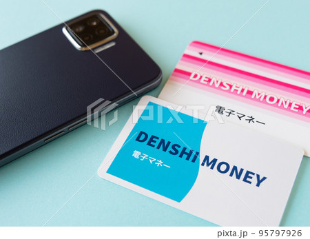 スマートフォンと電子マネー カード 決済 支払い キャッシュレス 購入履歴 スマートフォンと電子マネー カード 決済 支払い キャッシュレス 購入履歴 95797926