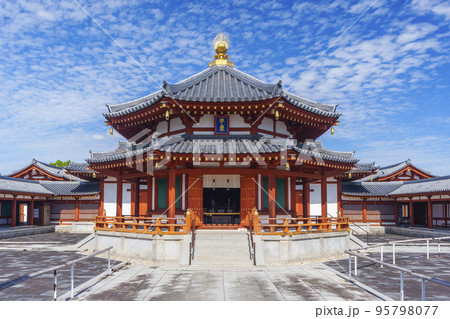 薬師寺 大唐西城壁画殿 玄奘塔 薬師寺 大唐西城壁画殿 玄奘塔 95798077