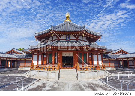 薬師寺 大唐西城壁画殿 玄奘塔 薬師寺 大唐西城壁画殿 玄奘塔 95798078