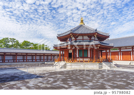 薬師寺 大唐西城壁画殿 玄奘塔 薬師寺 大唐西城壁画殿 玄奘塔 95798082