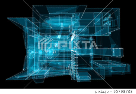 Metalworking CNC milling machine 95798738