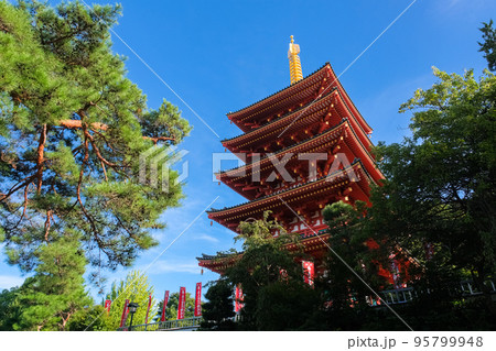 東京都日野市 高幡不動尊 五重塔 95799948