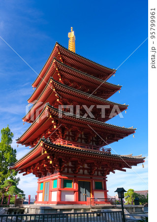 東京都日野市 高幡不動尊 五重塔 95799961