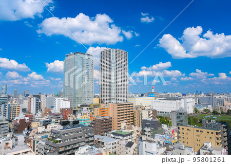 東京都墨田区 錦糸町の街並み 東京都墨田区 錦糸町の街並み 95801261