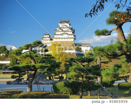 兵庫県 国宝 姫路城 10月 兵庫県 国宝 姫路城 10月 95803956