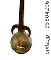 An ancient Asian stringed musical instrument 95804206
