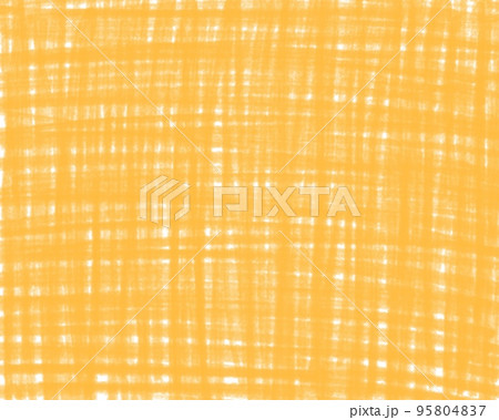 色鉛筆で塗りつぶした背景イラスト（黄色） 95804837