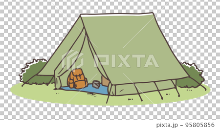 A型キャンプテント 95805856
