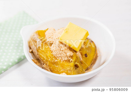 さつま芋餡バター作り 95806009