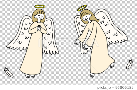 天使の女性 天使の女性 95806183